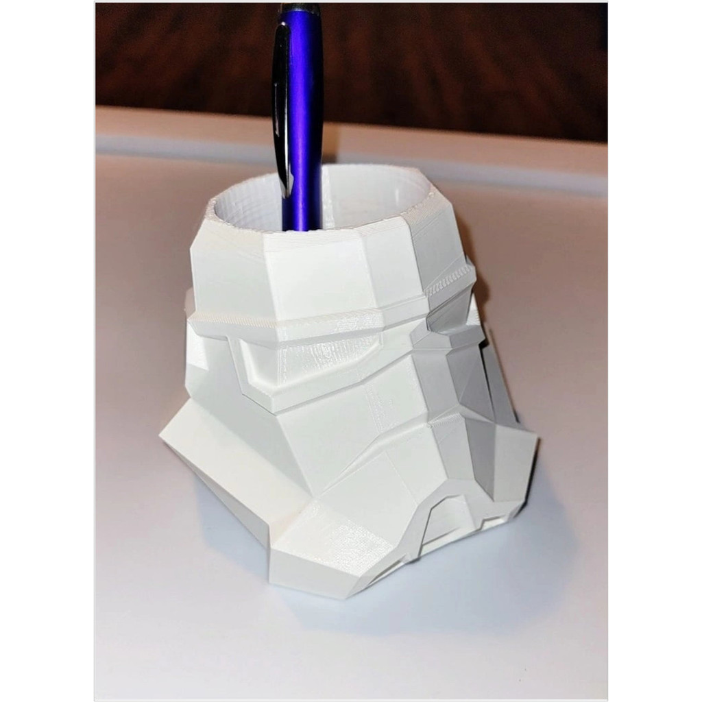 

3D Custom Case Tempat Alat Tulis Pensil / Pen Star Wars Stormtrooper