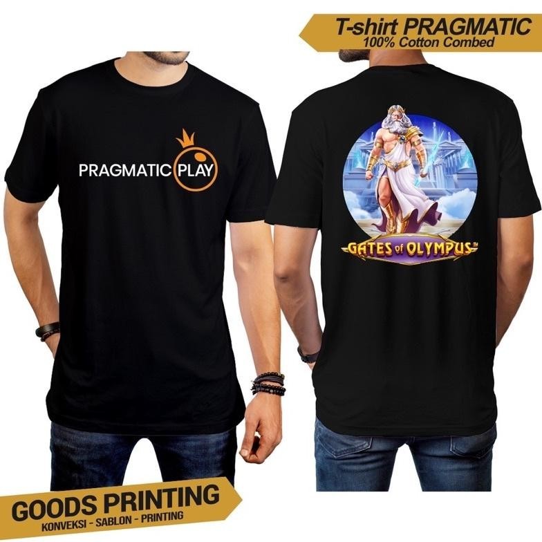 Terbaru Kaos Zeus Pragmatic Play Game Slot Pragmatic Play Slot Premium T-Shirt