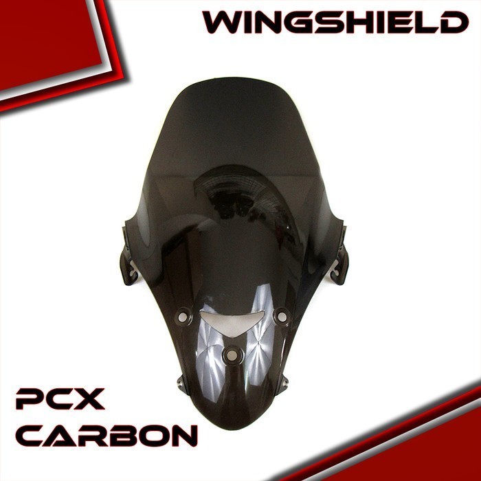 Visor Pcx Carbon / Windshield Pcx Carbon / Visor Pcs Carbon Merk Bmc