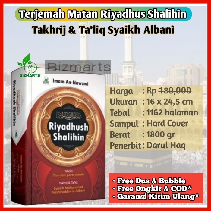

Buku Terjemah Kitab Riyadhush Sholihin - Riyadhus Shalihin Darul Haq