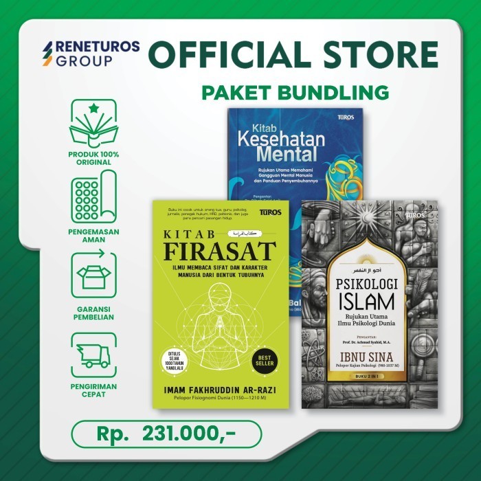 

Paket Bundling : Kesehatan Mental, Firasat & Psikologi