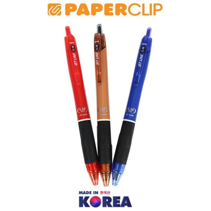 

PAKET HEMAT STATIONERY KOREA JAVA PEN JET LINE SET 3