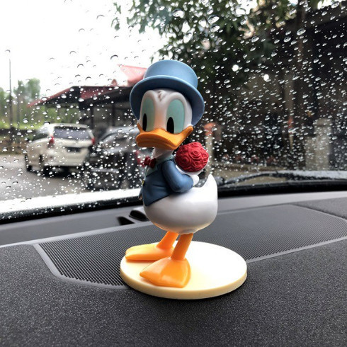 Terbaru Pajangan Miniatur Figure DONALD DAISY DUCK LOVERS Series ORIGINAL DISN