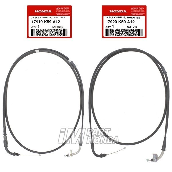 FREE ONGKIR 17910-K59-A12 17920-K59-A12 Kabel Gas A B Vario 125 150 LED 2015-2017