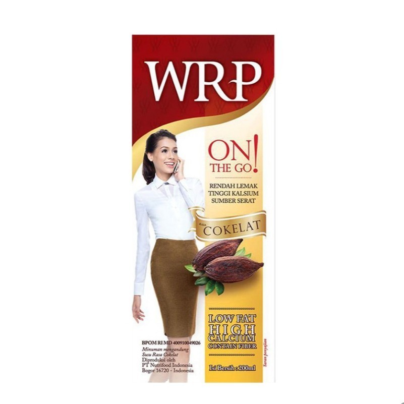 

WRP On The Go Susu Low Fat Cokelat 200 ml