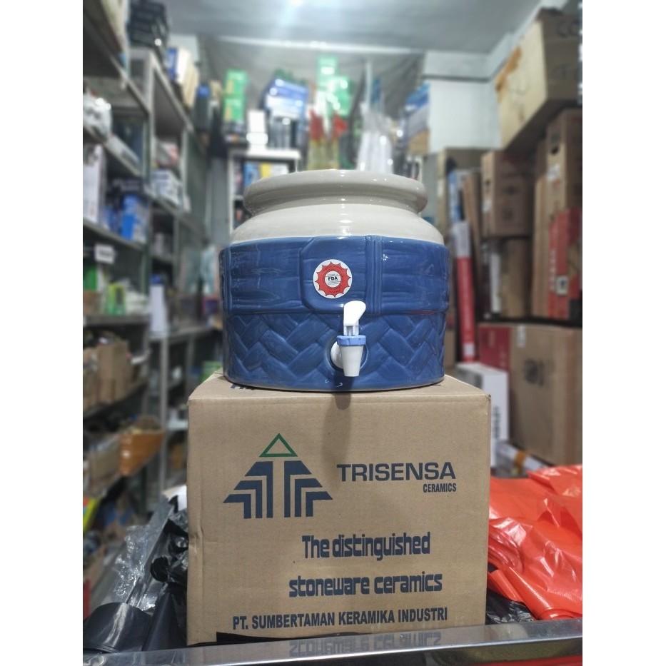 Open DS] TERBARU GUCI GALON KERAMIK EMBOS polos tebal MURAH