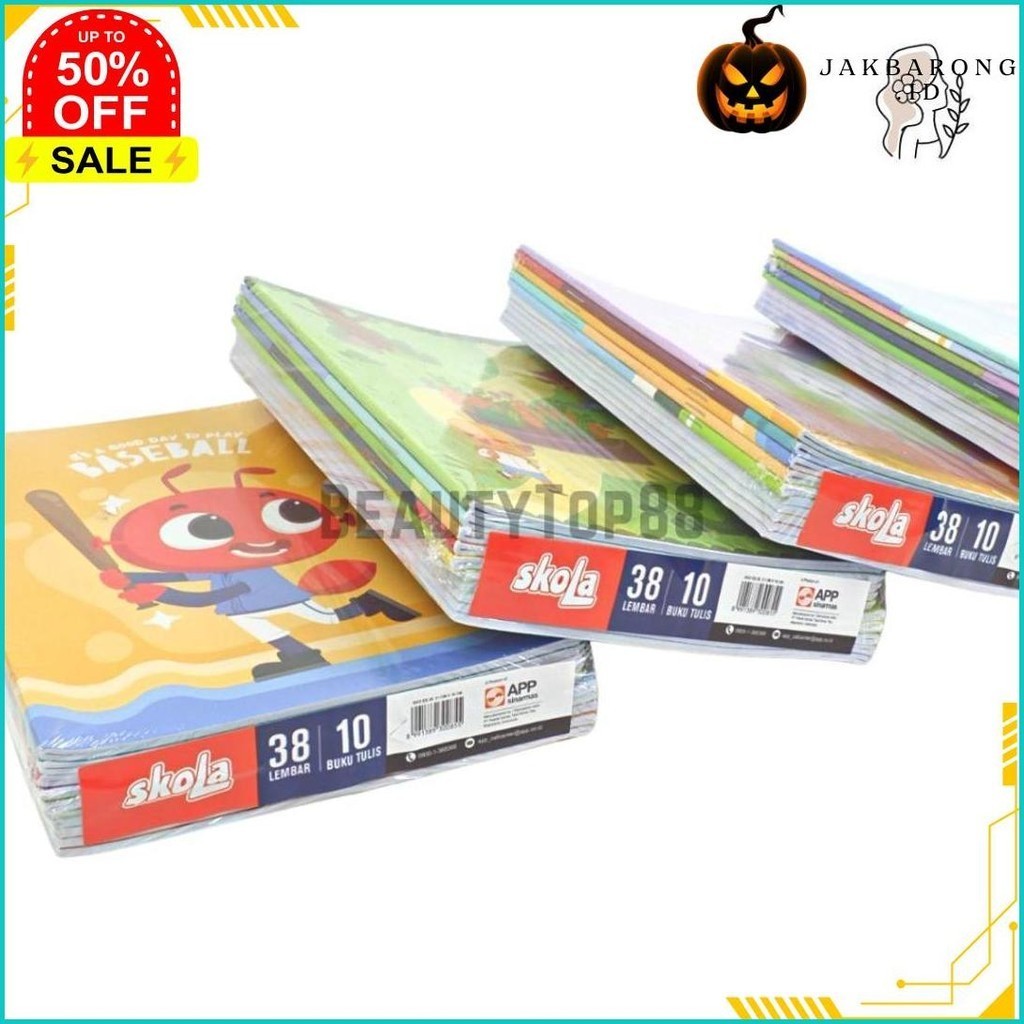 

BUKU TULIS SKOLA 38 LEMBAR MURAH / BUKU SEKOLAH ANAK BERGARIS KARAKTER SIDU SINAR DUNIA [PER PACK ISI 10 PCS] BISA COD