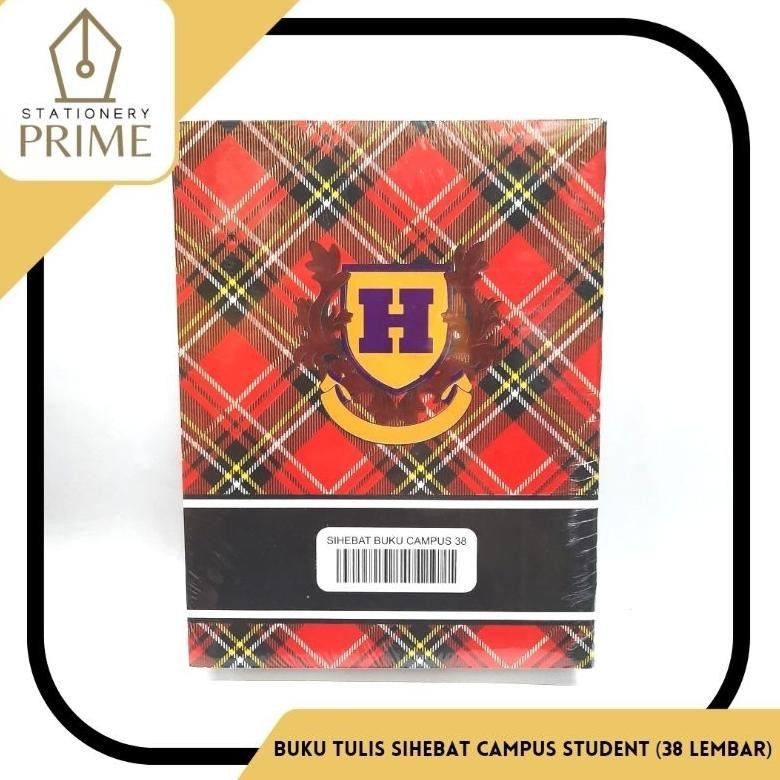 

BUKU TULIS SIHEBAT STUDENT 38 LEMBAR UK KWARTO 21X16CM (1 PACK ISI 10 BUKU) GRATIS ONGKIR