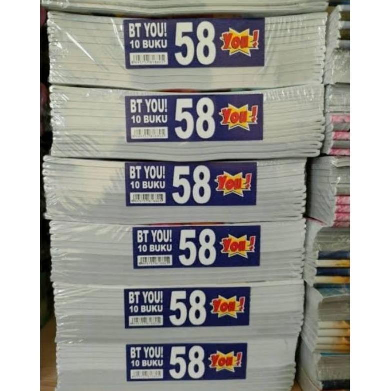 

BUKU TULIS MURAH 38 LEMBAR || BUKU MERK YOU BY KIKY COD