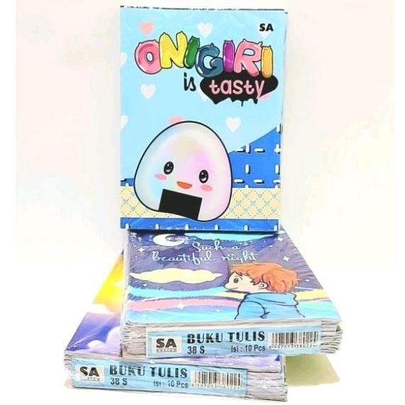

BUKU TULIS MURAH SUKHOI 30 / 38 LEMBAR ISI 10 BUKU BISA COD
