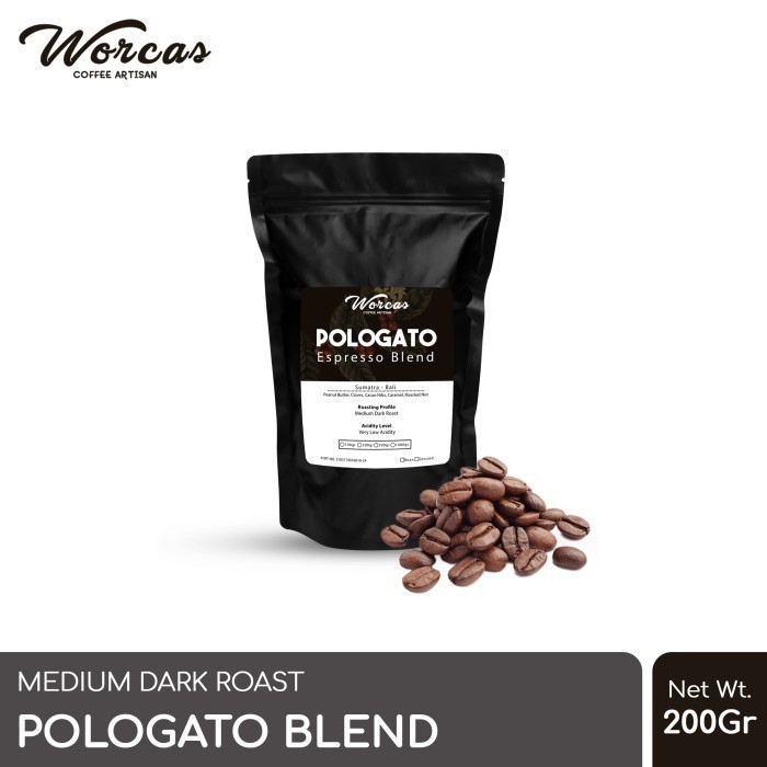 

Worcas Kopi Pologato Espresso Blend 200 Gram