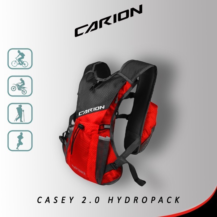Tas Ransel Sepeda Hydropack Carion Casey - Merah