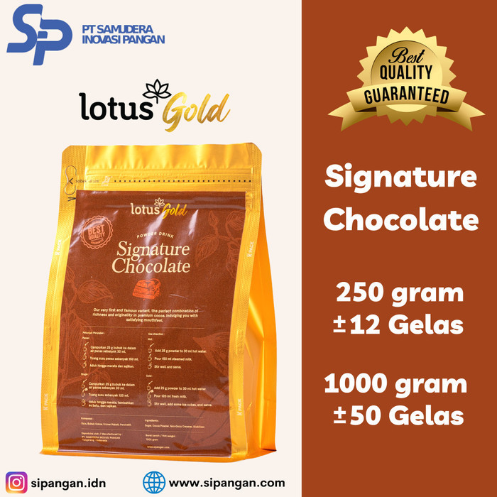 

Lotus Chocolate Powder - Bubuk Numan Rasa Coklat