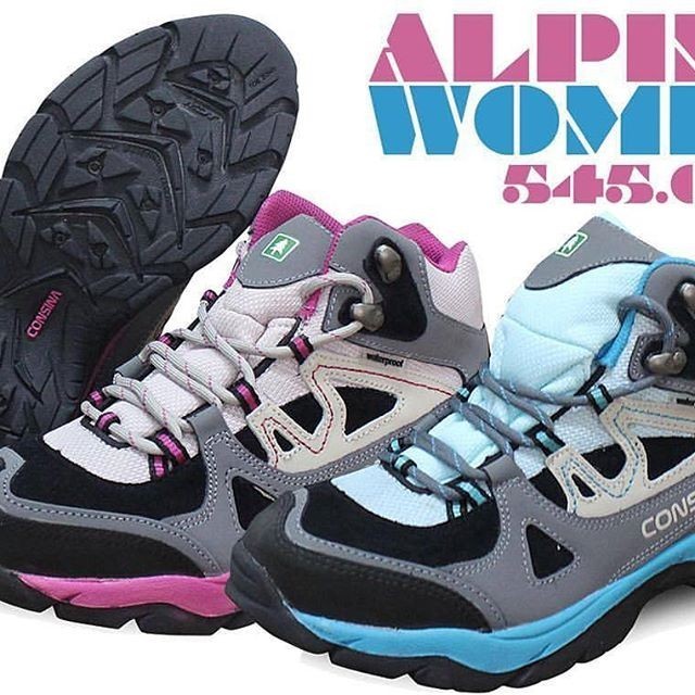 Populer Sepatu Gunung Wanita / Trackig Shoes / Consina Alpine Women