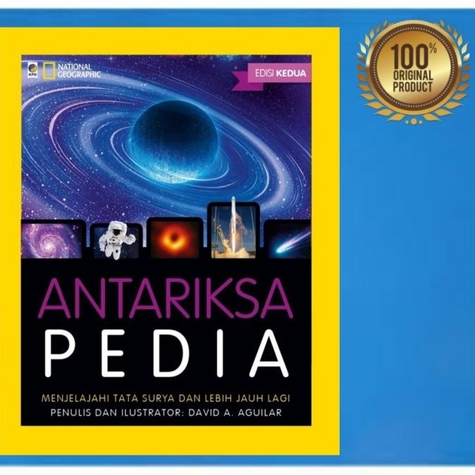 [Baru] Buku Anak National Geographic - Antariksa Pedia / Original