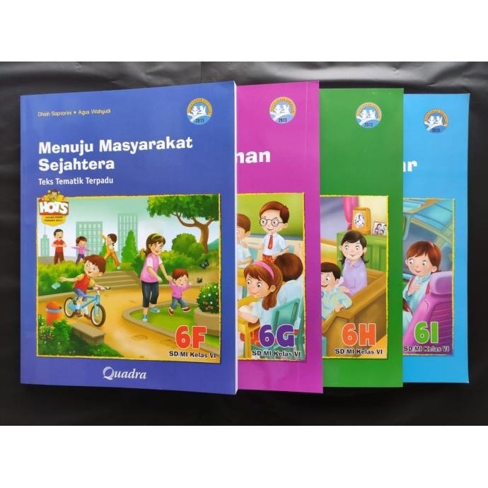 [Ready] Paket Tematik Quadra Smt Ii Kelas 6