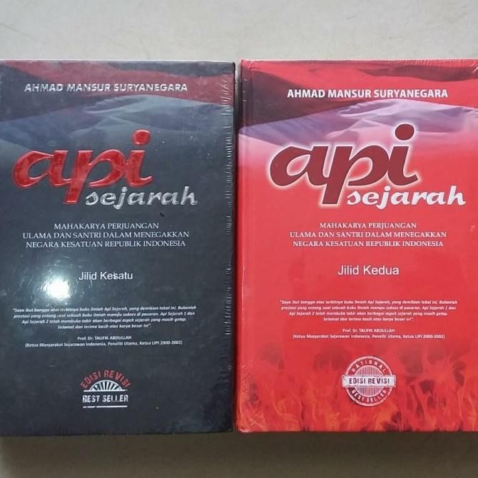 [Ready Stock] Paket - Api Sejarah Jilid 1 & 2 - Ahmad Mansur Suryanegara - Original