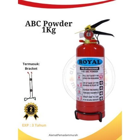 APAR / Alat Pemadam Api Ringan / Tabung Pemadam Kebakaran 1 Kg