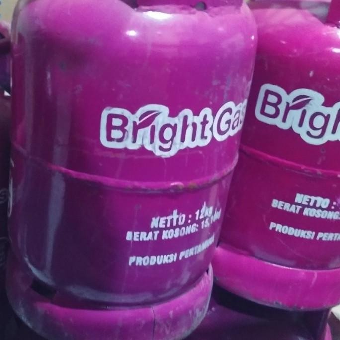[Promo] Gas 12Kg Bright Gas 12Kg Isinya Saja
