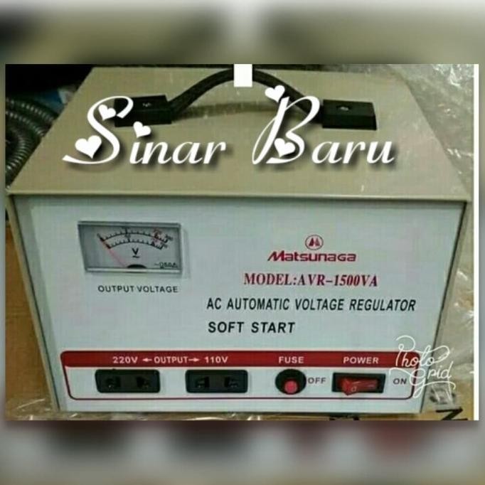 Stabilizer Matsunaga 1500/Stabilizer Matsunaga Scv-1500N/ Stavol Terbaru