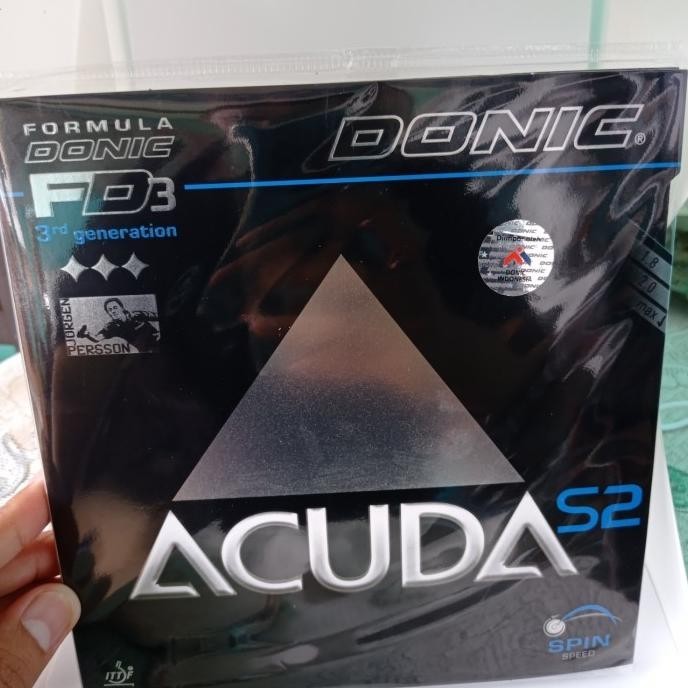TERMURAH - KARET TENIS MEJA DONIC ACUDA S2 ORIGINAL