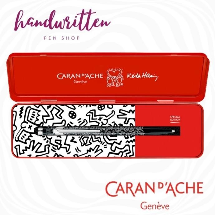 

Jual Keith Haring + Caran Dache 849 Ballpoint Pen Black/ Pulpen