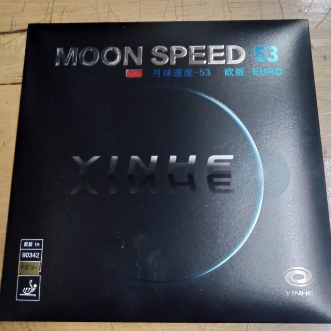 TERMURAH - KARET TENIS MEJA YINHE MOON SPEED 53 EURO ORIGINAL