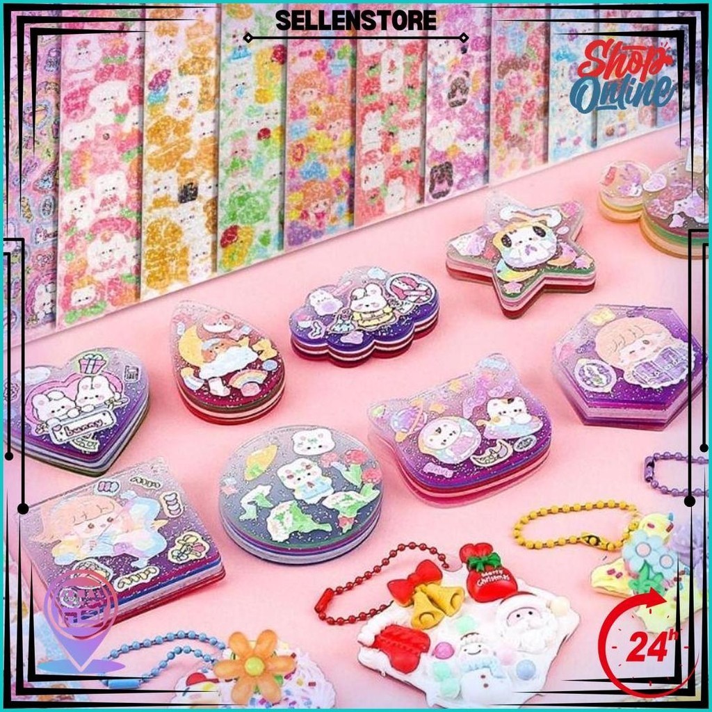 

Cod425Pcs Set Guka Stiker Set Lucu Anak Hadiah Scrapbooking Stiker Diy Gantungan Kunci Tangan Akun Bahan Diy Kotak Penyimpanan Goo Card Sticker Set Best Seller