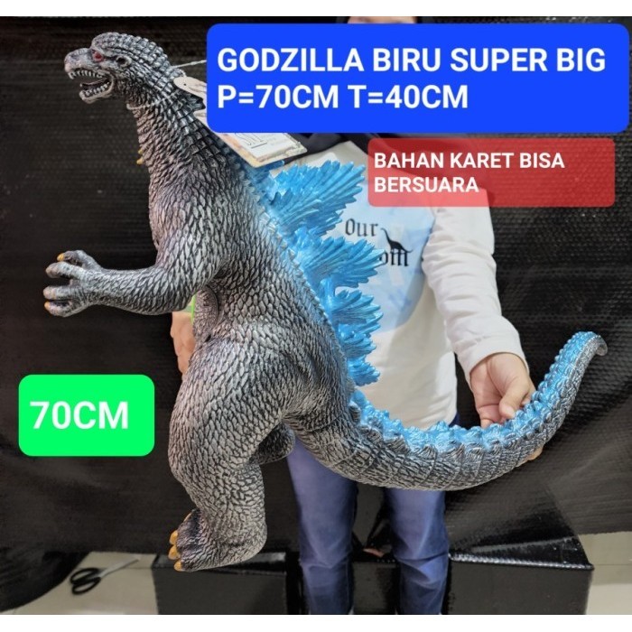 Mainan Godzilla Jumbo 70Cm Dinosaurus Godzilla Besar
