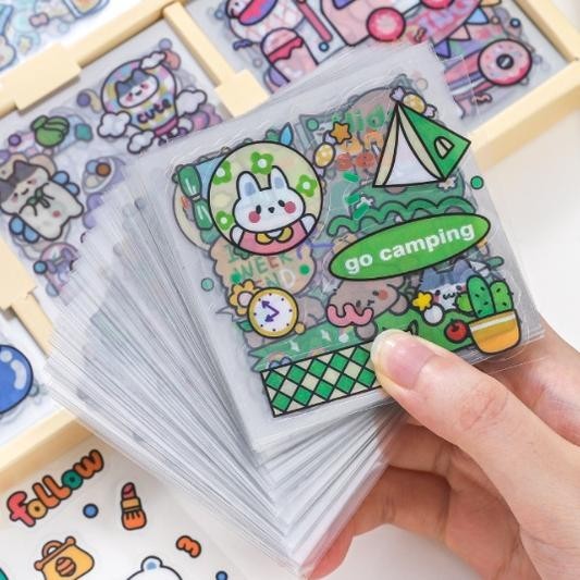 

Girl Heart 1 Lembar Sticker Pvc Pet Aesthetic Dekorasi Ecer Grosir Best Seller