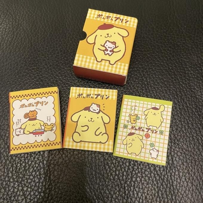 

pompompurin mini note book / sanrio mini memo
