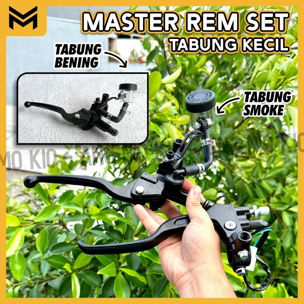HotSale Master Rem Kanan Botol Minyak Smoke Kecil Plus Kiri Switch Rem Bisa Kopling Variasi Tabung P