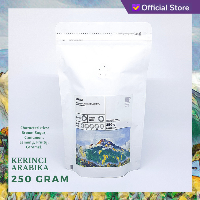 

Kopi Arabika Kerinci 250 Gram Sutoyo Coffee