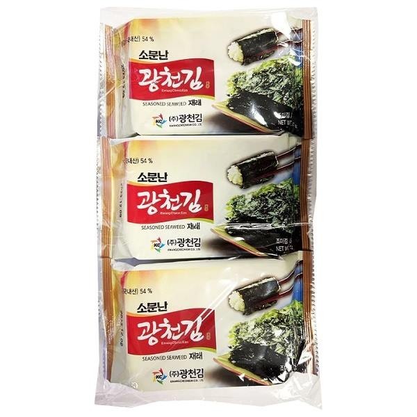 

KWANGCHEON KIM DOSIRAK SEASONED SEAWEED 10 GR