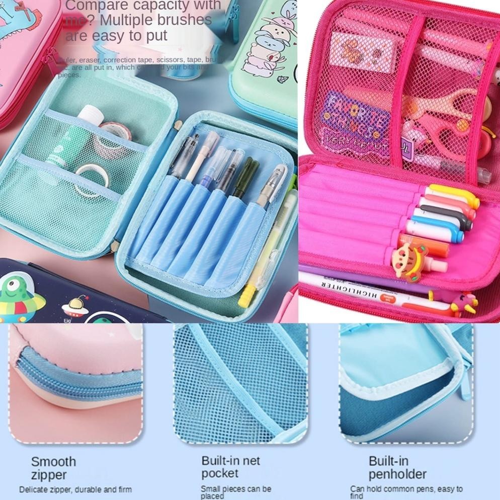 

Fb-43 Tempat Pensil 3D Timbul Ukuran Besar L Kotak Pensil 3D Large Unicorn Jumbo Eva Hard Case 6D Kartun Tahan Air Alat Tulis Sekolah Unicorn Hadiah Anak Sekolah BisaCod