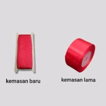 

Pita Satin METERAN 2 INCH / 5 CM (25 YARD)