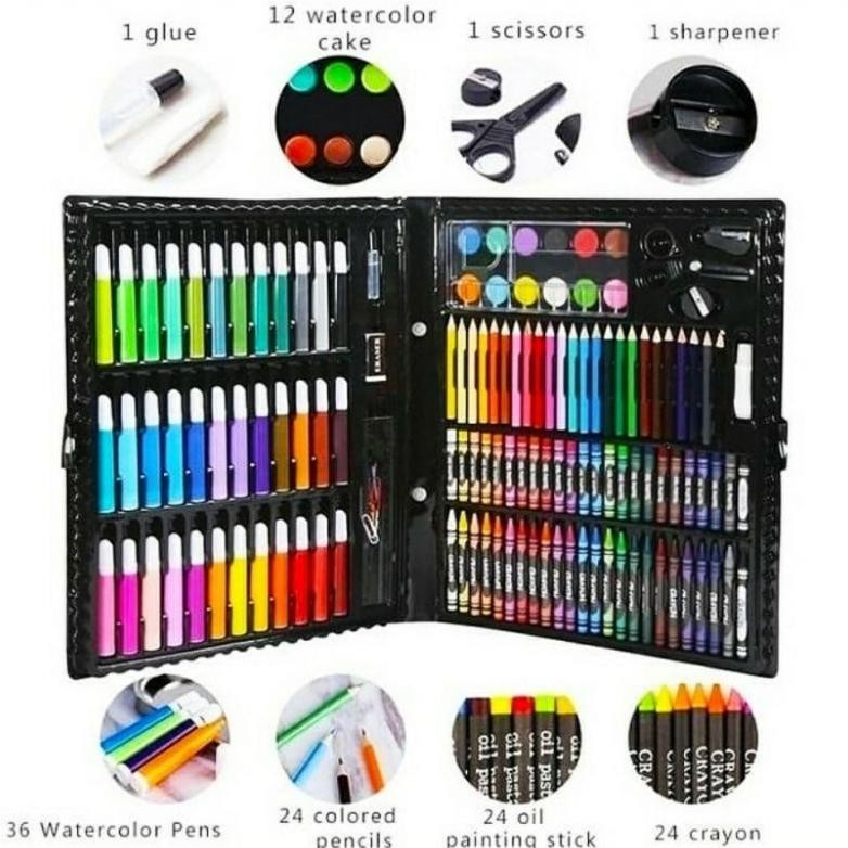 

Fsd-34 Pensil Warna Dan Crayon Set Isi 150 Dan 208 Pcs - Alat Tulis Anak Promo