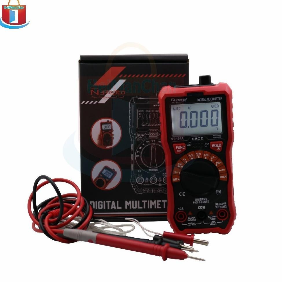 DFG MULTITESTER DIGITAL NEPTO NT-104A ORIGINAL 79984 TERLARIS