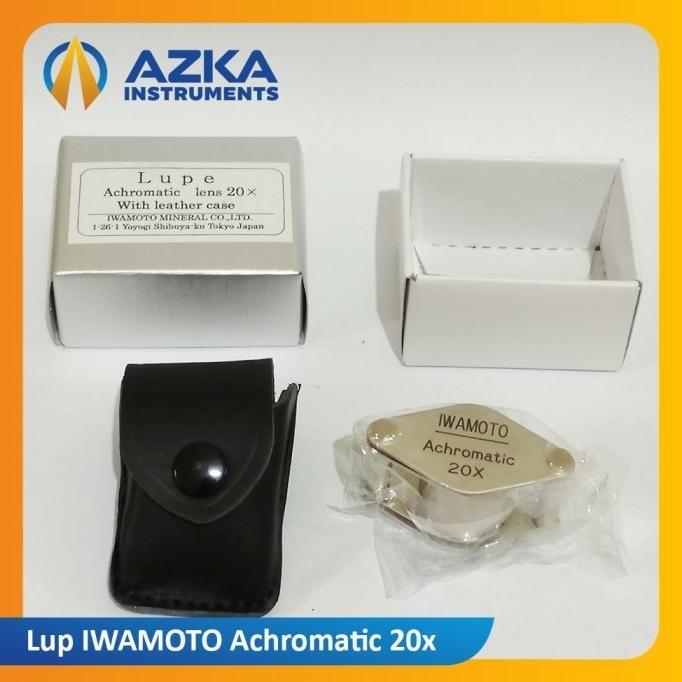 

Jual Kaca Pembesar / Hand Lens / Loupe / Lup Geologi Iwamoto Achromatic 20X