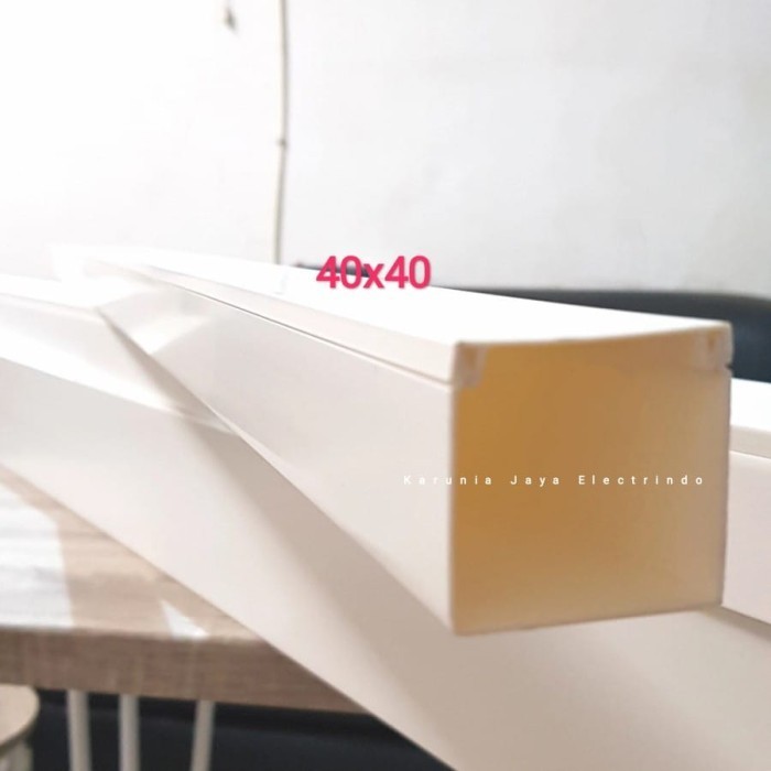 Penutup Kabel Listrik / Kabel Duct Tutup 40X40 / Psd Kabel Duct 40X40