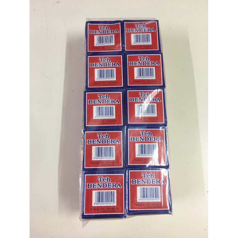 

populer] Teh Bendera Bubuk 50g 1 BOX ( Isi 10 )