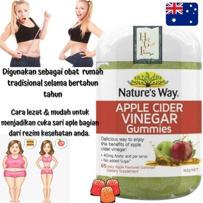 

Nature'S Way Cider Vinegar 65 Gumes