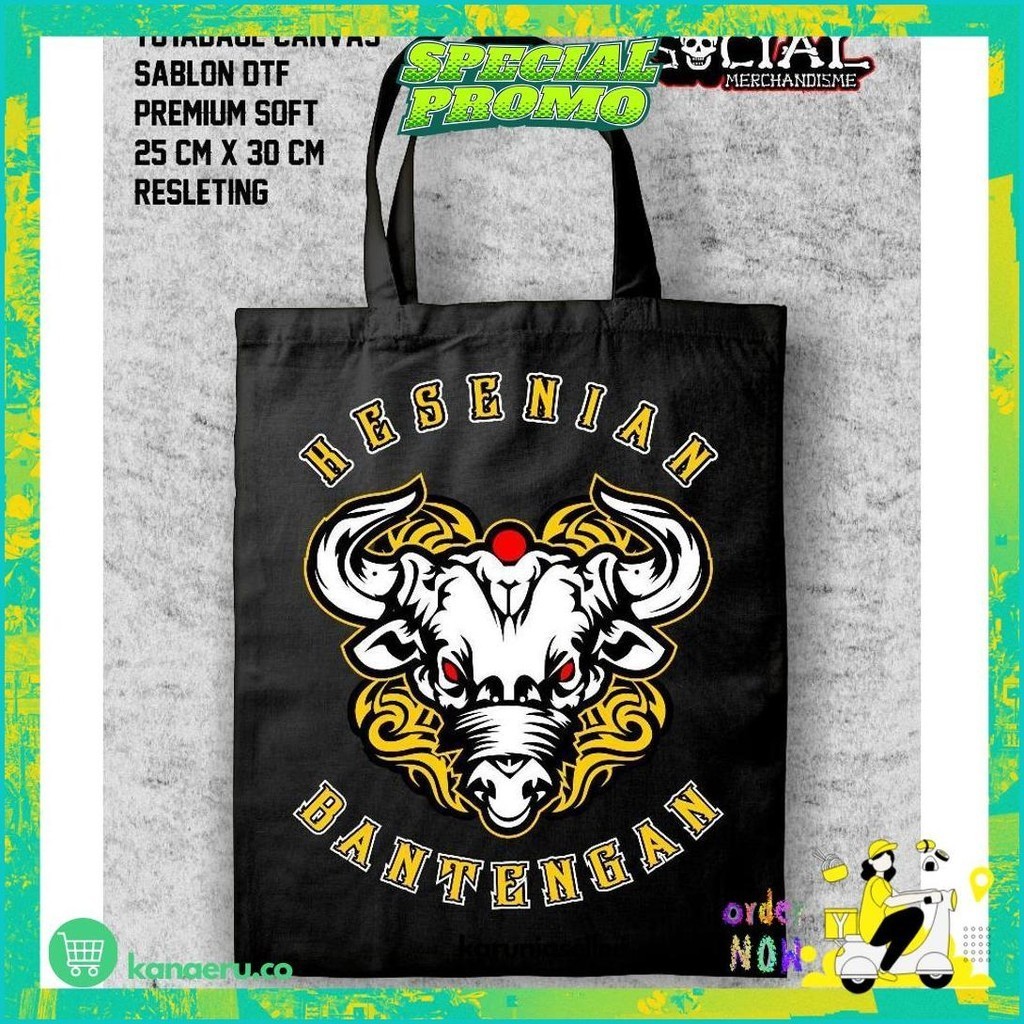 

Tas Paperbag Bantengan/Culture/Canvas/Hitam/Polos [Ready Cod[Terlaris]Produk][Gratis Ongkir]