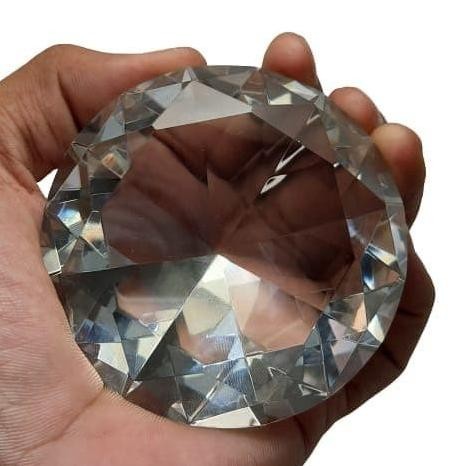 Berkualitas Pajangan Hiasan Batu American Diamond Ukuran Jumbo