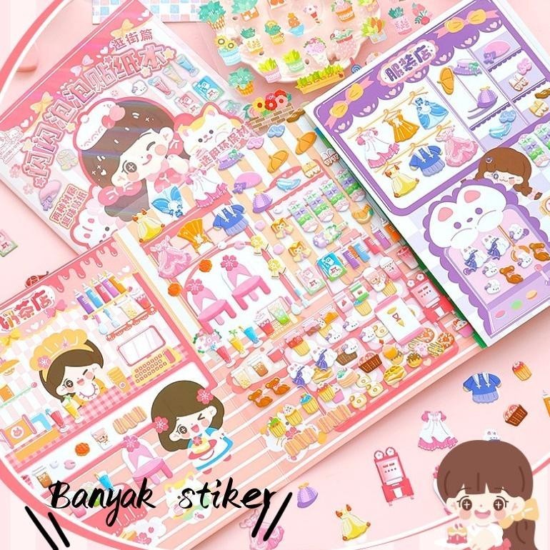 

MAINAN BUKU STIKER LUCU GELEMBUNG PAPER BOOK PUTRI CANTIK BERDANDAN BUKU STIKER 3D RATUSAN PERUBAHAN KOSTUM LUCU PERUBAHAN STIKER BUKU AKTIVITAS 3D MENUNJUKKAN GADIS IMUT PENDIDIKAN ANAK PEREMPUAN BERDANDAN PAKAIAN HARGA TERBAIK