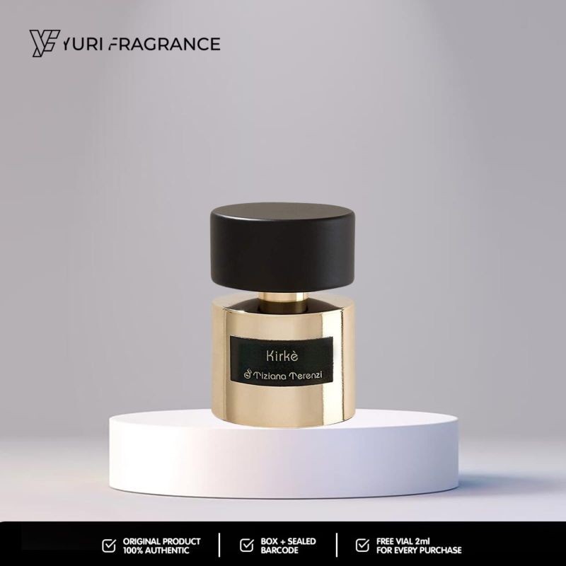 Tiziana Terenzi Kirke EDP 100ml Original Box Segel Lengkap