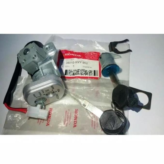 KUNCI KONTAK SET HONDA BEAT KARBU KVY ORI HGP