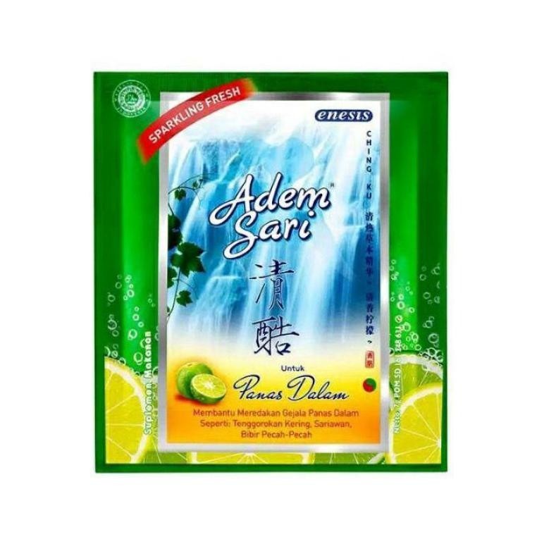 

New Produk Adem Sari Sachet [ Satuan ] Pereda Panas Dalam .