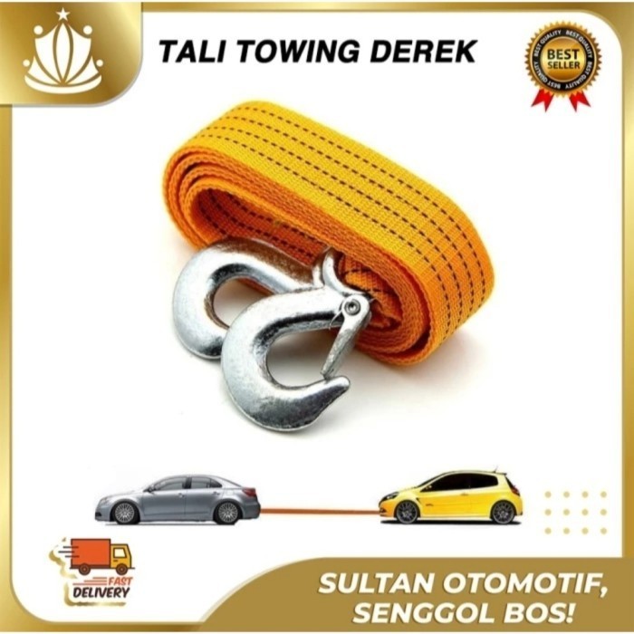 tali towing hook derek mobil 5 ton Hiro Motor