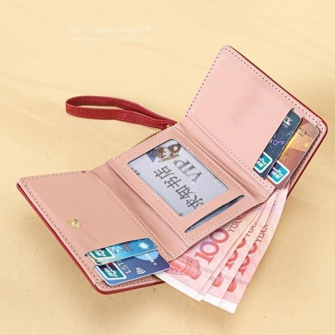 DOMPET LIPAT WANITA IMPORT KEKINIAN FASHION ORI BATAM PALMEY WA679R1